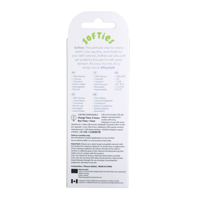 Softies 4" Dual Silicone Body Vibe