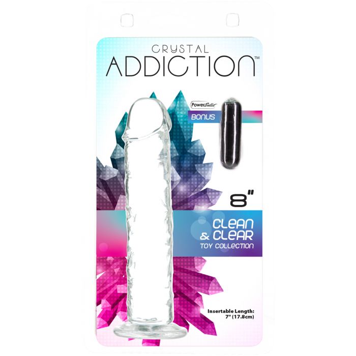 Crystal Addiction Vertical Dong 8"
