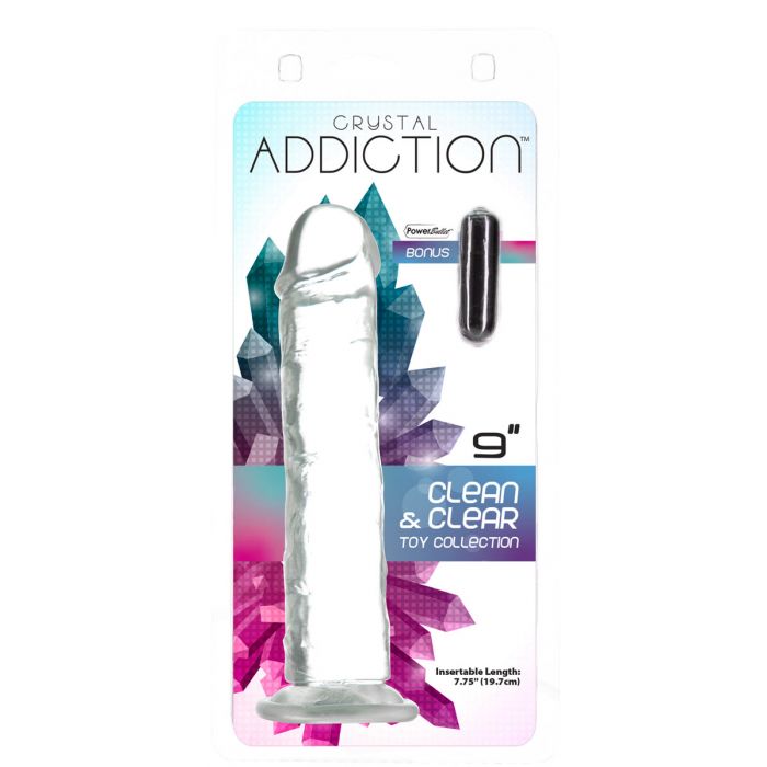 Crystal Addiction Vertical Dong 9"