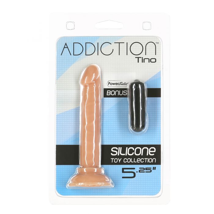 Addiction Tiro 5.25" Silicone Dildo