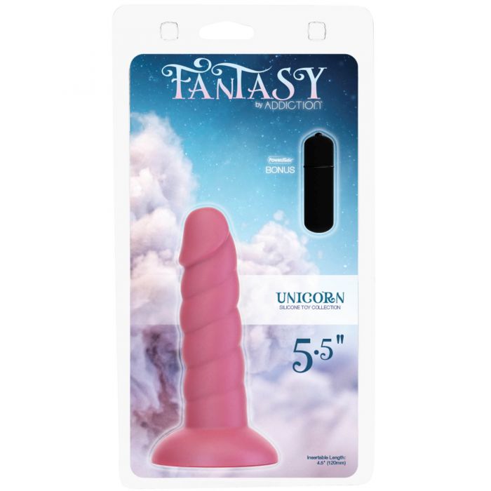 BMS – Addiction Fantasy – Unicorn Dildo – 5.5” – Pink