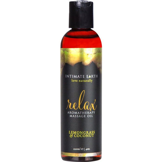 Intimate Earth Aromatherapy Relax Massage Oil 120ml