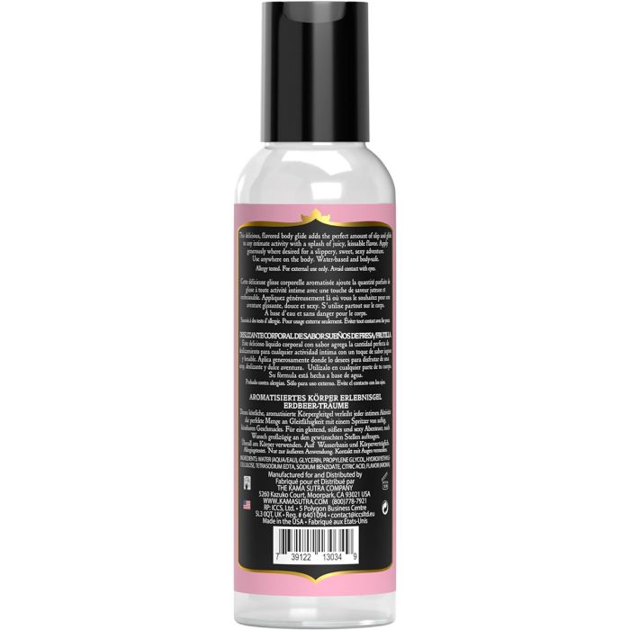 Kama Sutra – Divine Nectar – Flavored Body Glide – Strawberry Dreams