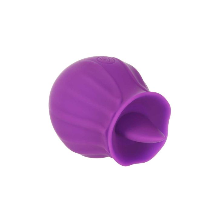 Happy Meeting - Rose Flickering Tongue Vibrating Clitoral Stimulator