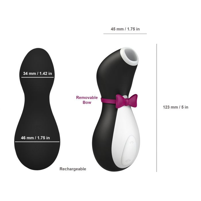 Satisfyer Pro Penguin (Next Generation) - Black/White