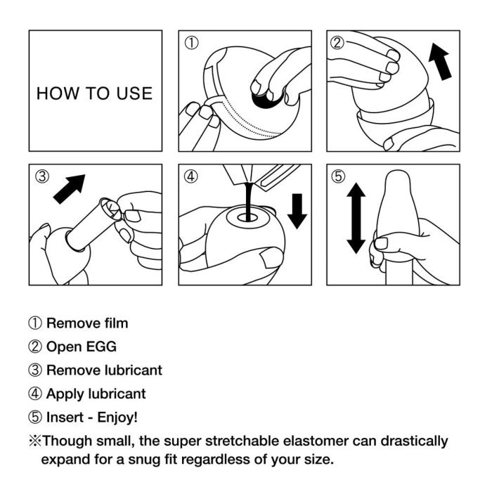 Tenga - Egg Masturbator - Sphere