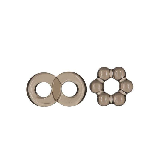 Got Big Dick – Super Stretch Cock Rings – Black – 2 Pack
