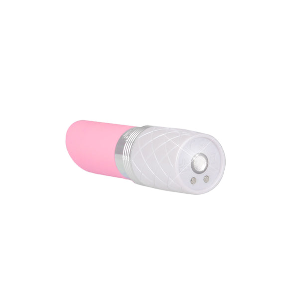Pillow Talk Lusty Luxurious Flickering Massager - Teal, Pink