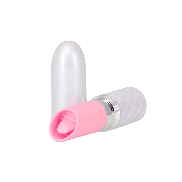 Pillow Talk Lusty Luxurious Flickering Massager - Teal, Pink
