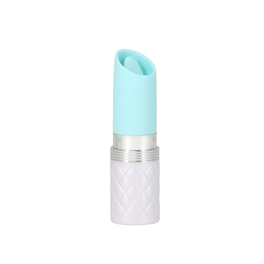 Pillow Talk Lusty Luxurious Flickering Massager - Teal, Pink