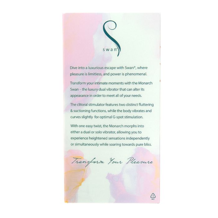 BMS – The Monarch Swan® - Transform With A Twist Vibrator & Stimulator