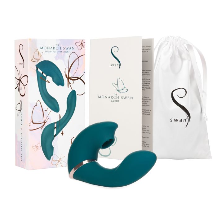 BMS – The Monarch Swan® - Transform With A Twist Vibrator & Stimulator
