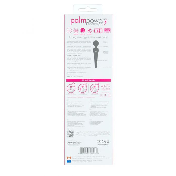 BMS - PalmPower Massage Wand Rechargeable