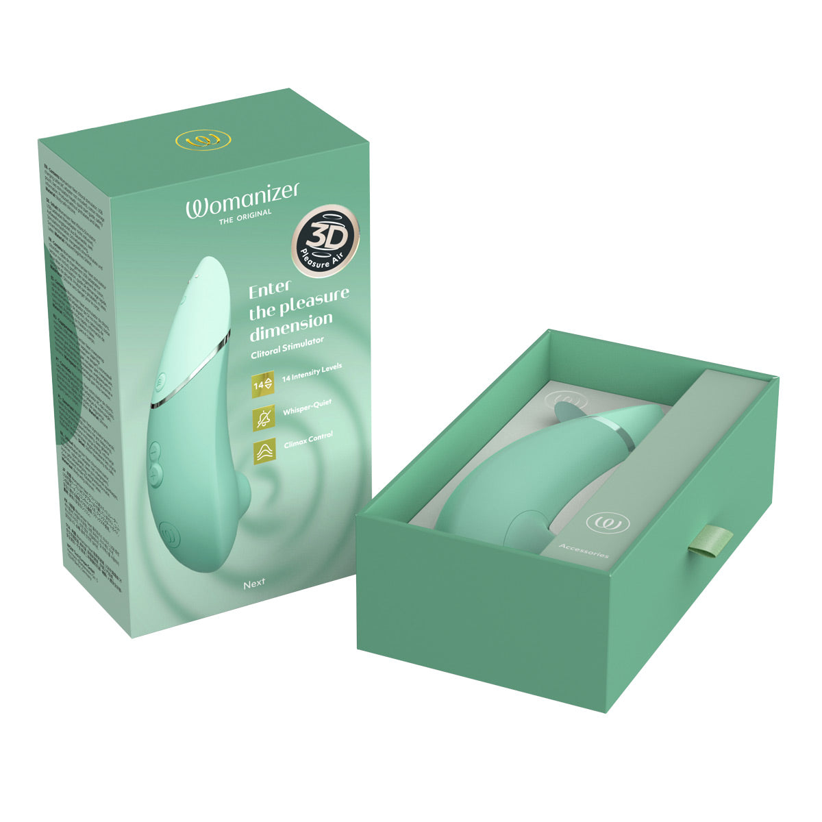 Womanizer Next - Sage, Black, Dark Purple
