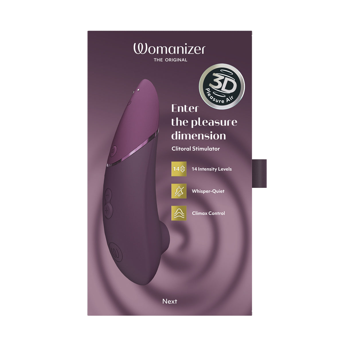 Womanizer Next - Sage, Black, Dark Purple
