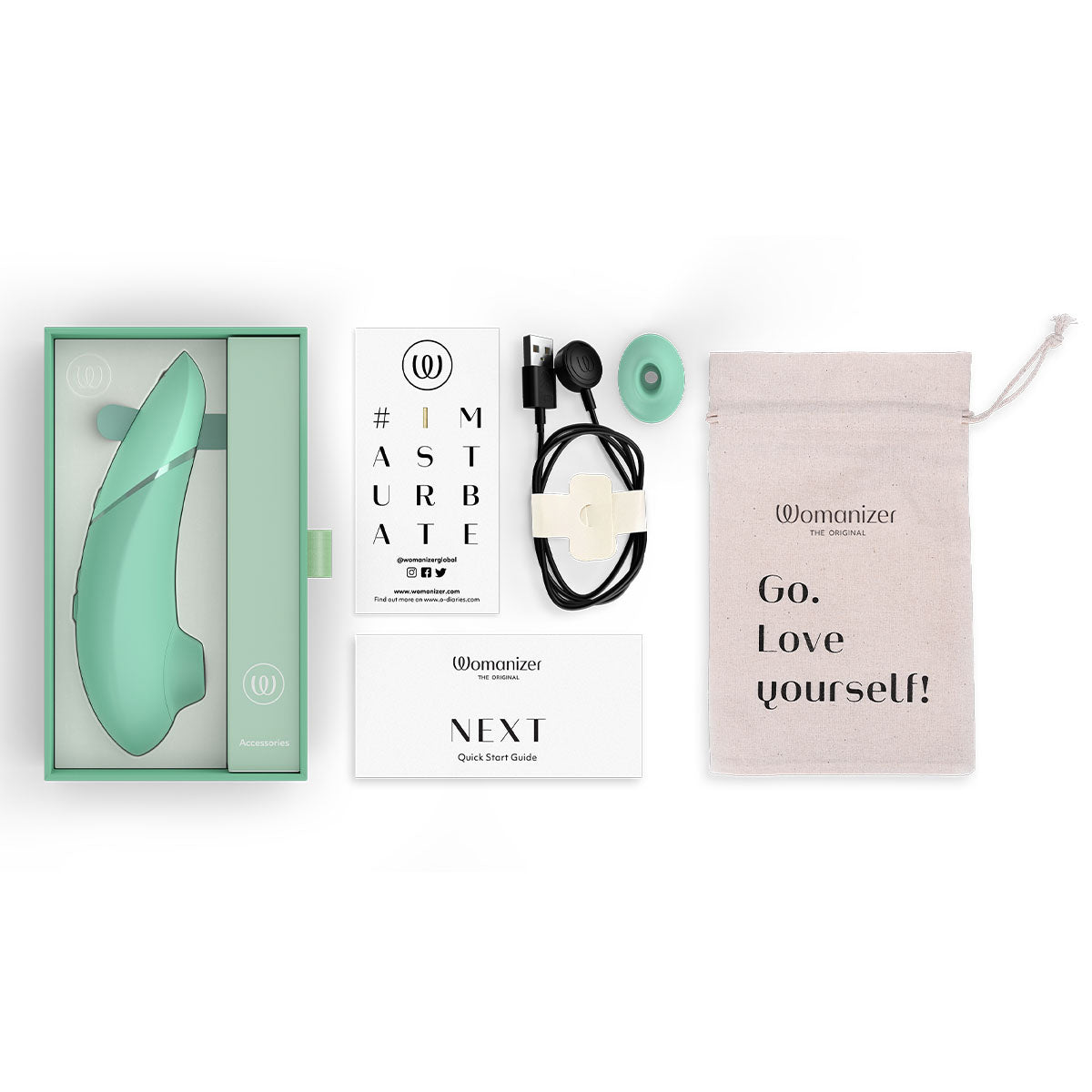 Womanizer Next - Sage, Black, Dark Purple
