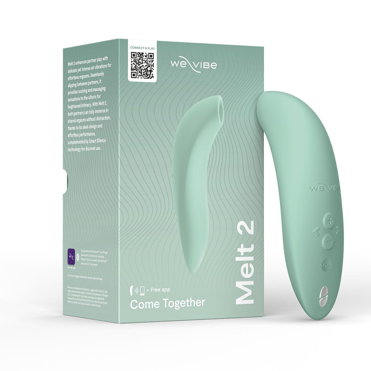 We‑Vibe Melt 2 - Air Pulse Clitoral Stimulator - Sage
