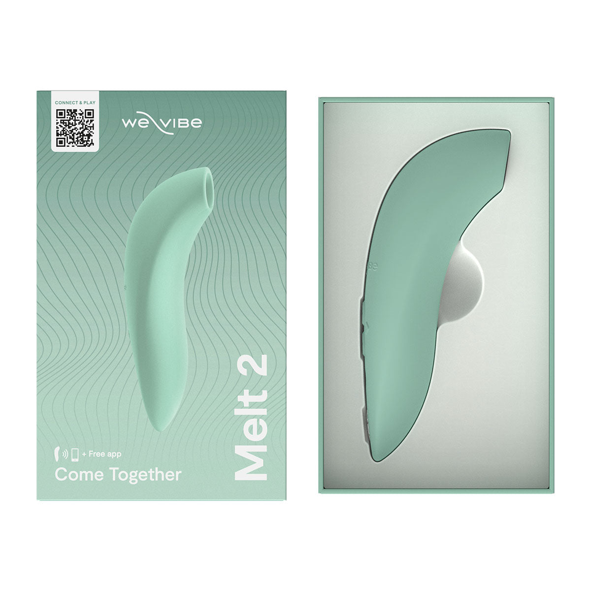 We‑Vibe Melt 2 - Air Pulse Clitoral Stimulator - Sage