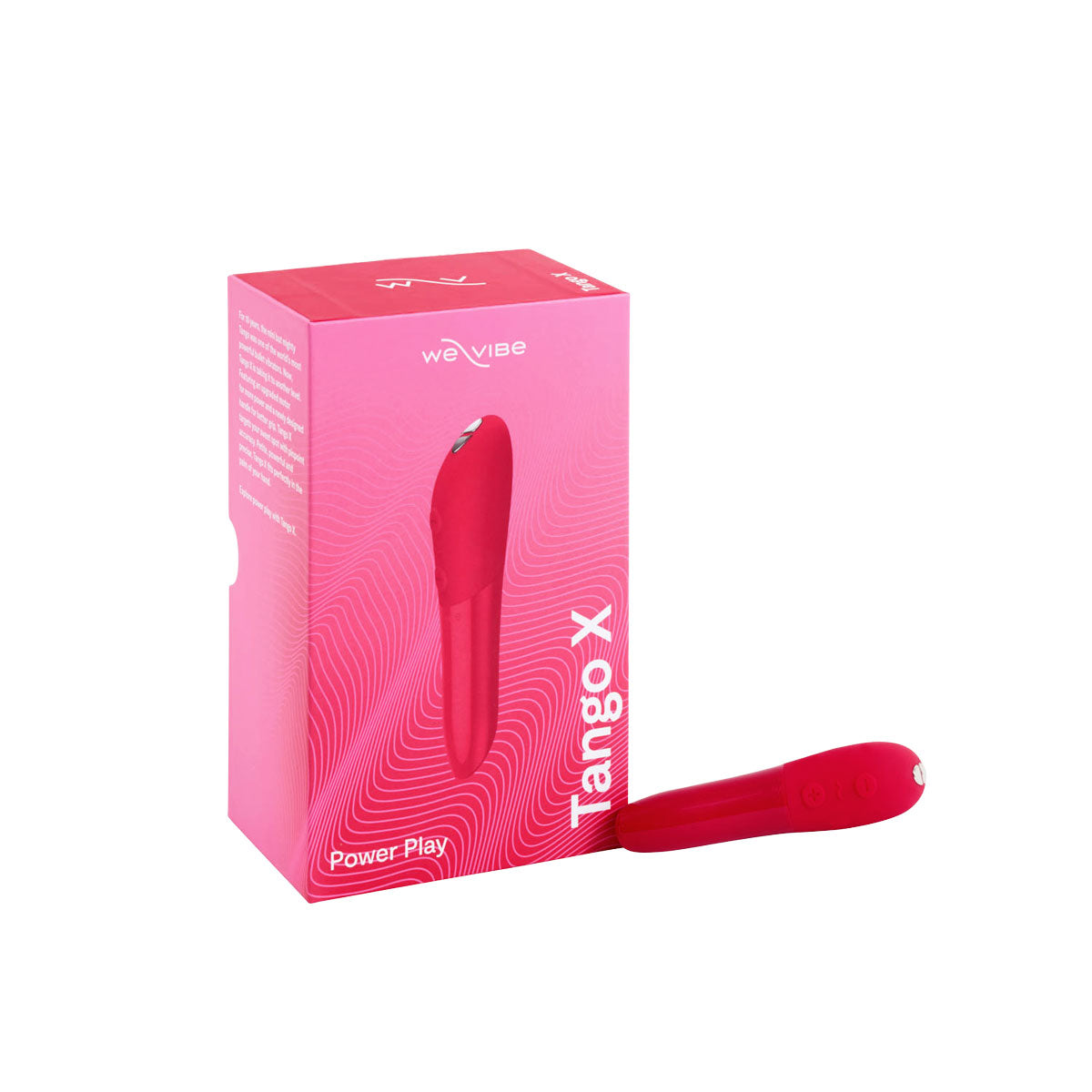 We-Vibe Tango X – Bullet Vibrator – Rechargeable – Cherry Red, Midnight Blue