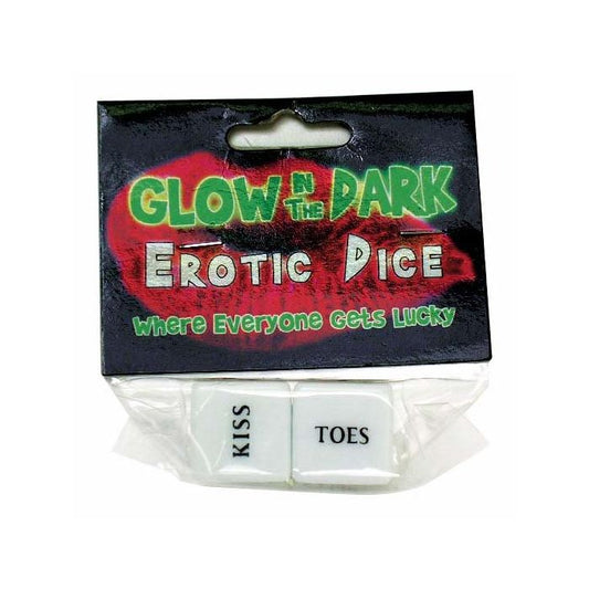 Glow in the Dark Dice - Sex Dice Game (Erotic Dice)
