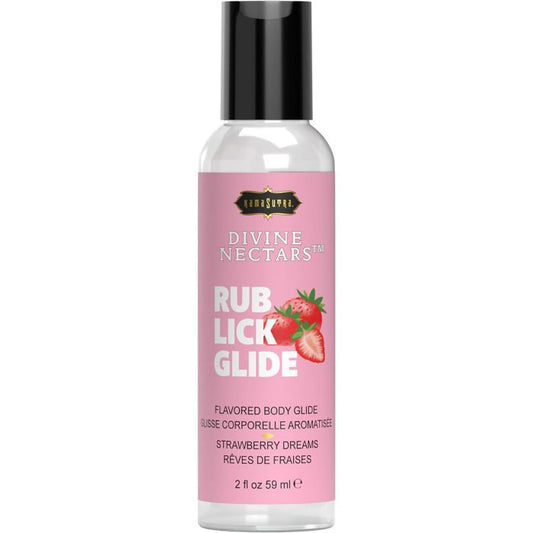 Kama Sutra – Divine Nectar – Flavored Body Glide – Strawberry Dreams