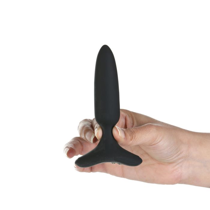 Lovense Hush 2 Vibrating Bluetooth® Remote-Controlled Butt Plug – 1” – Black