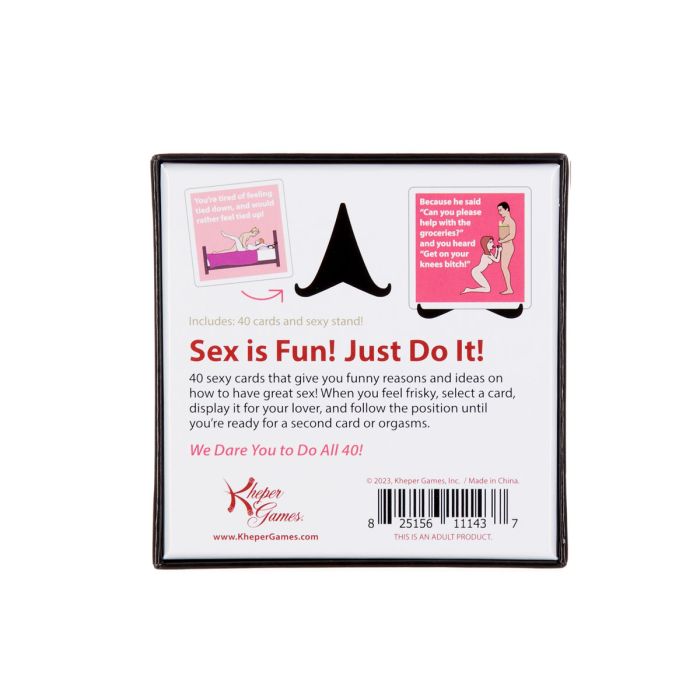 40 Reasons to Have Sex